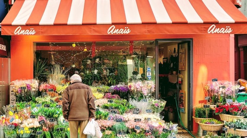 boutique de fleurs