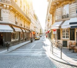 Photo d'une rue de paris
