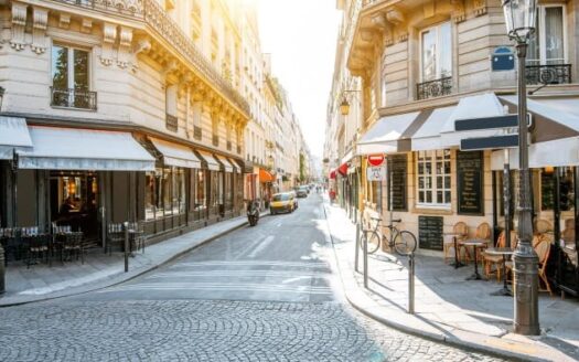 Photo d'une rue de paris